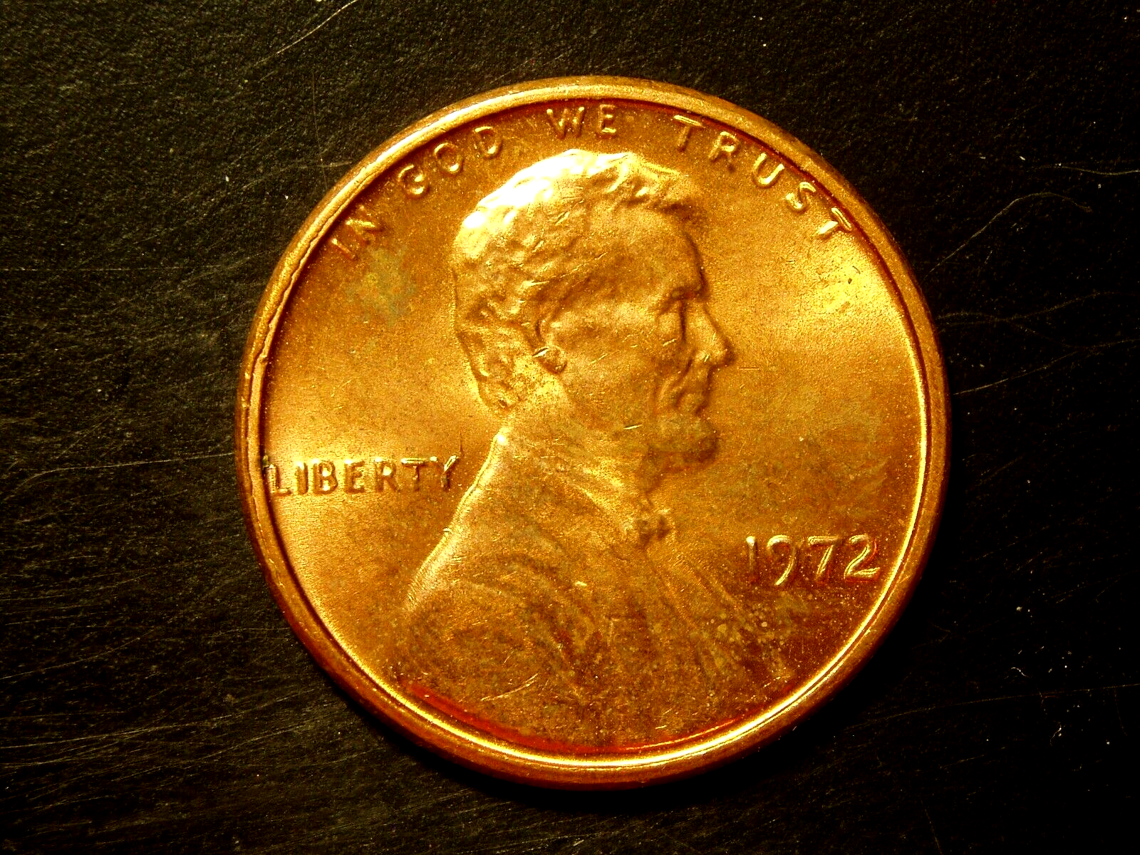 1972 UNC LINCOLN MEMORIAL CENT #1