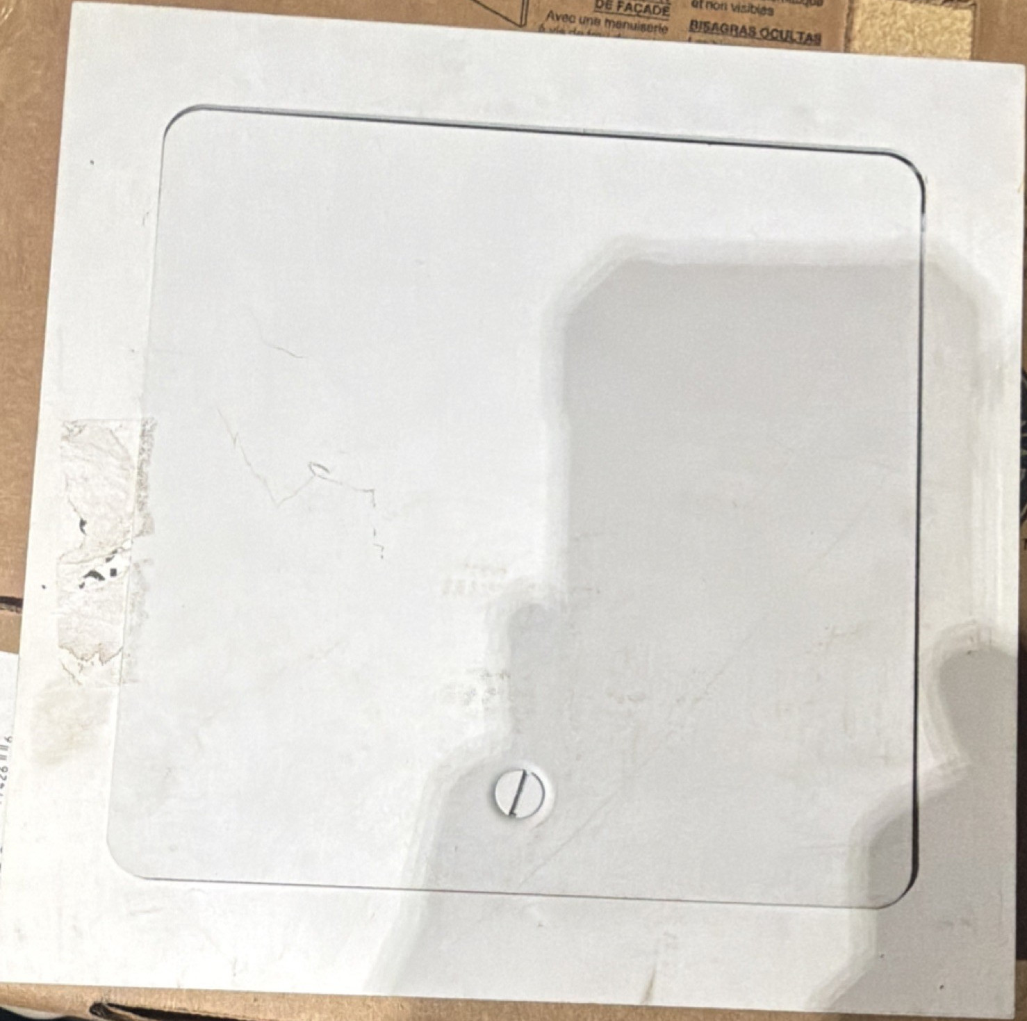 White Metal 9x9” access panel for Drywall Walls Ceilings fire rated