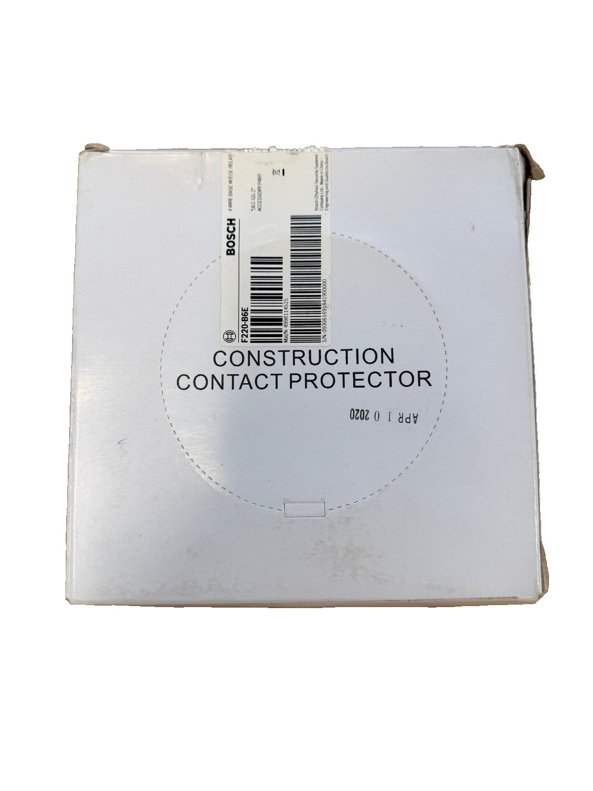 BOSCH F220-B6E   4-wire base
