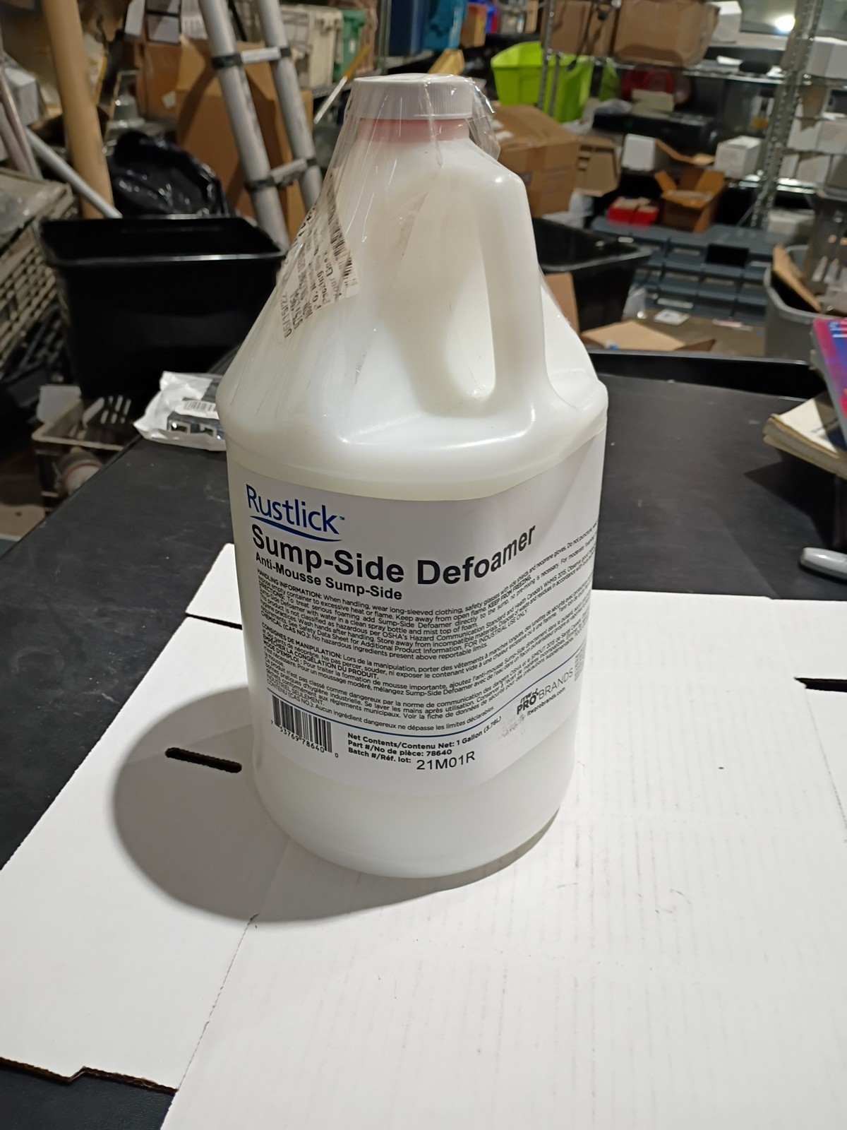 Rustlick Sump-Side Defoamer 1 Gallon Non-Silicone Defoamer Bottle A87