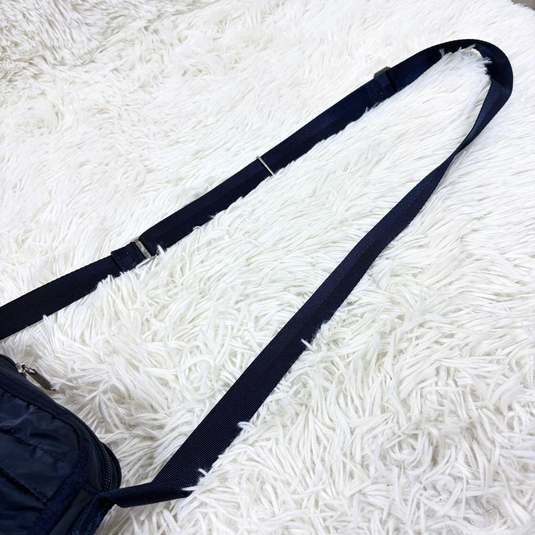 Porter Yoshida Bag Mini Shoulder Nylon Navy Excellent Condition