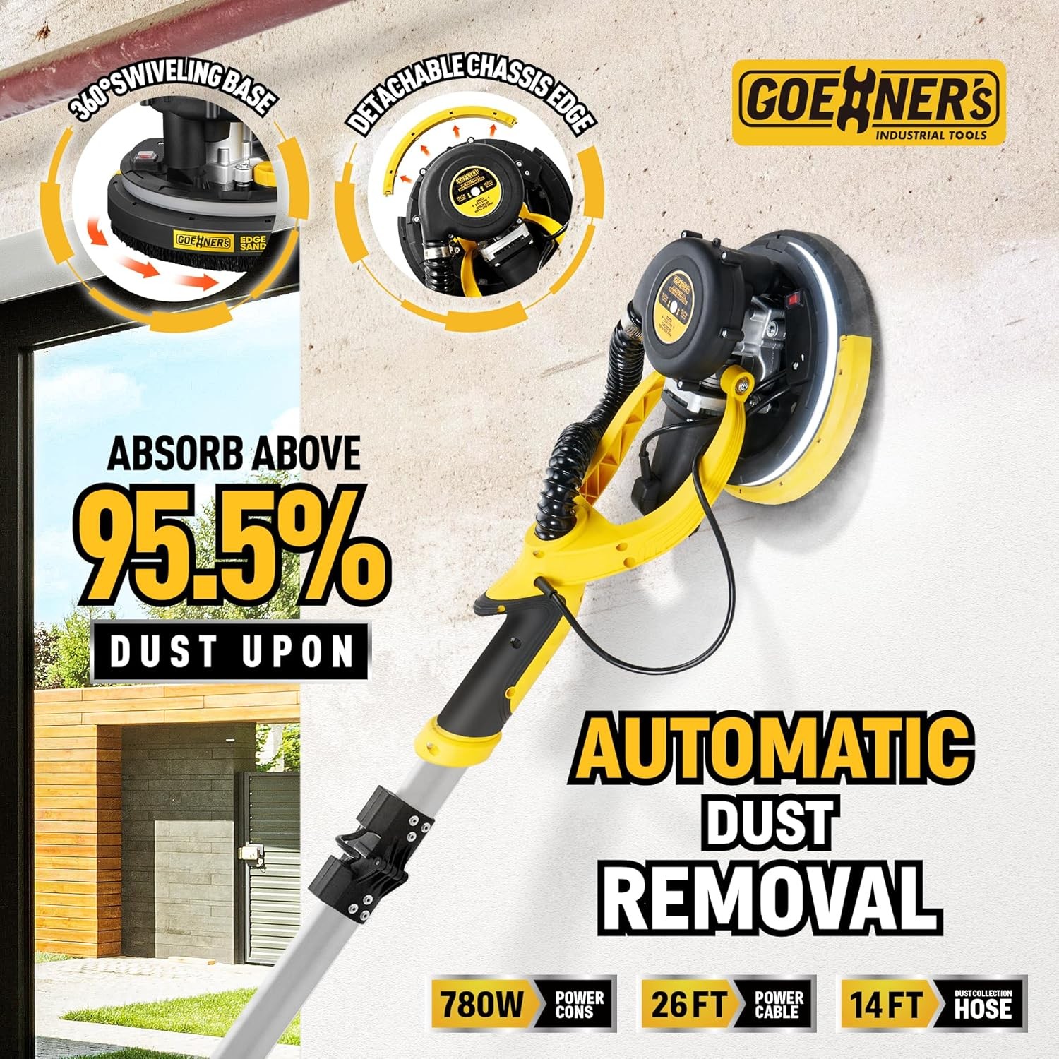 ACCUCRAFT Electric Drywall Sander