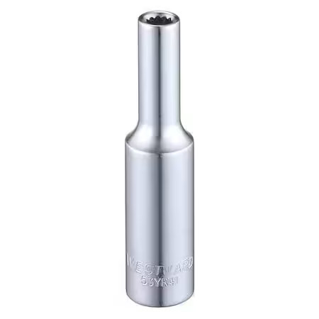 Westward 53Yr41 Westward 1/4 In Drive, 5/32" Triple Square Sae Socket, 12