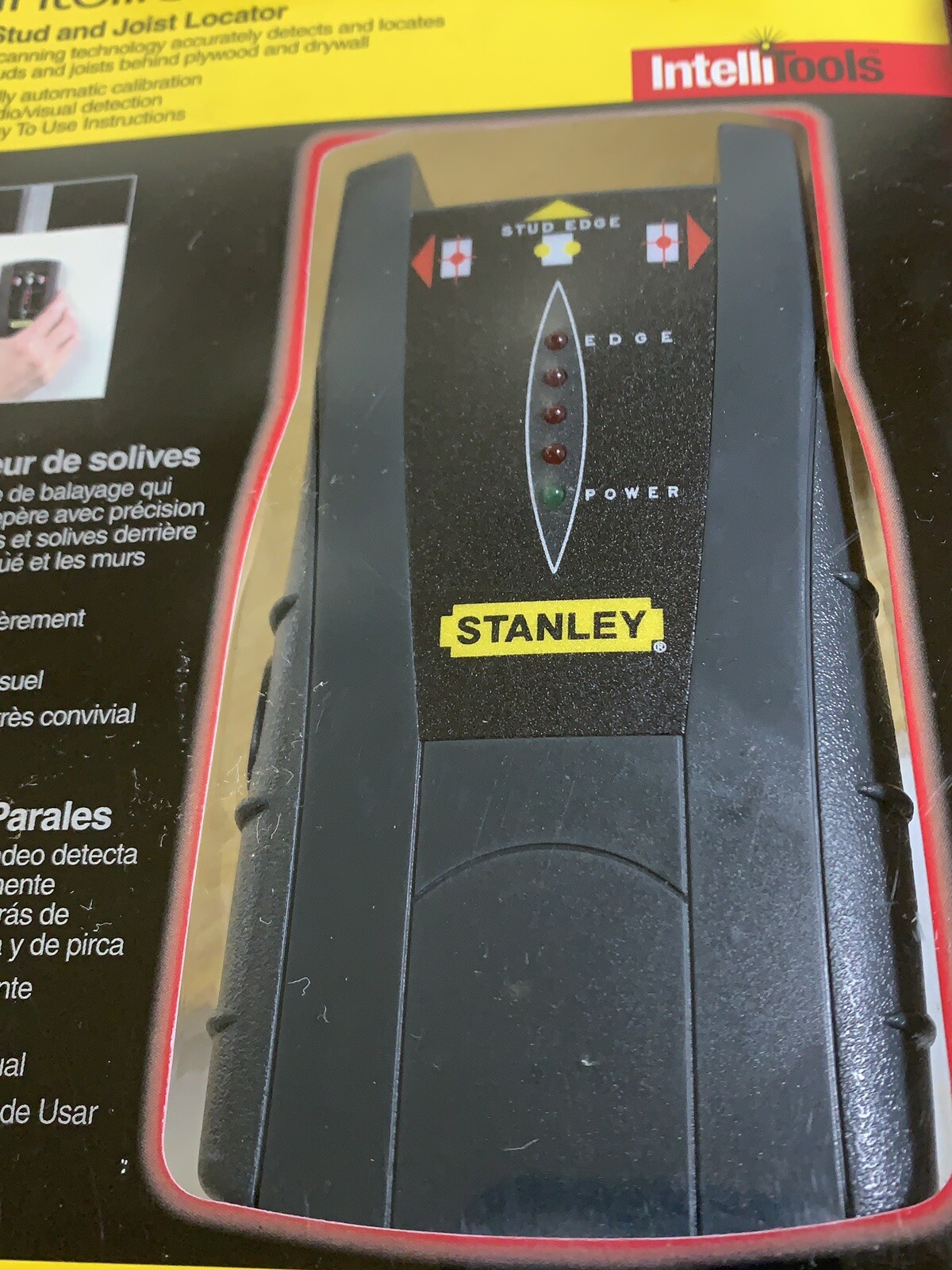 STANLEY INTELLISENSOR stud and joist locator #77-100.