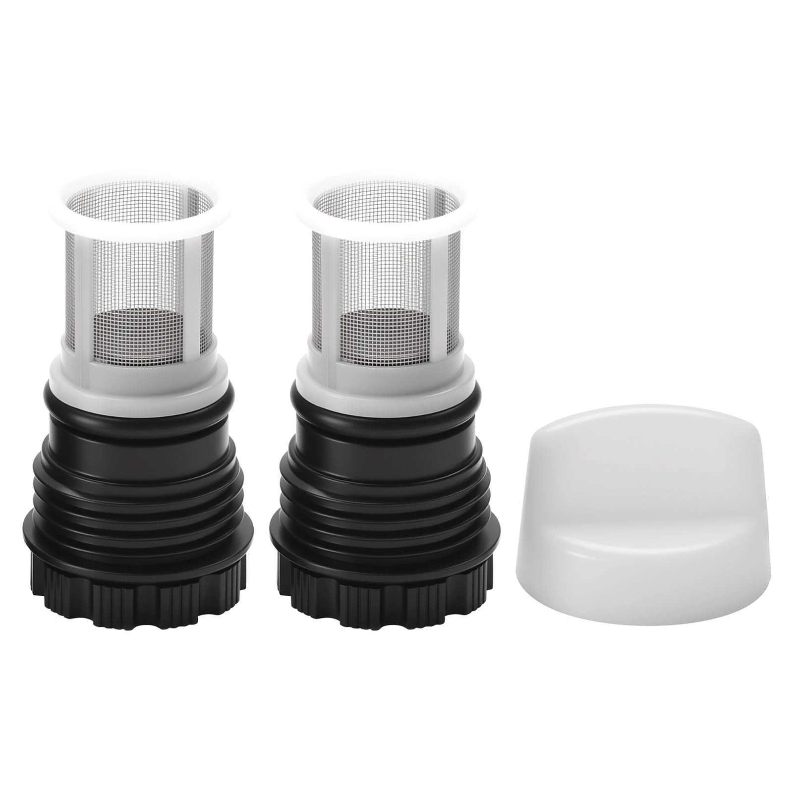 H98-510-S tankless Water Heater Filter Kit for Rinnai Black