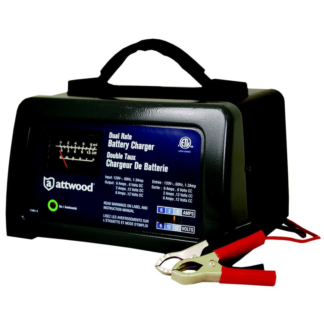 Attwood 11901-4 Battery Charger - Used For Marine/ Automotive/ Rv And Sport Appl