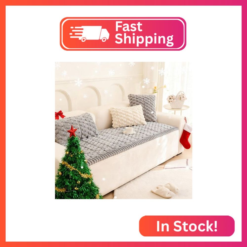 Gumfolk Plush Pet Sofa Covers for Dogs Washable Couch Protector for Cushion, Dog