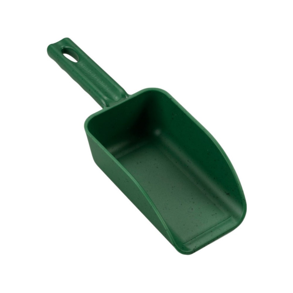 Poly Pro Tools P-6300G 16 oz. Capacity Green Plastic Hand Scoop 10.4 L in.