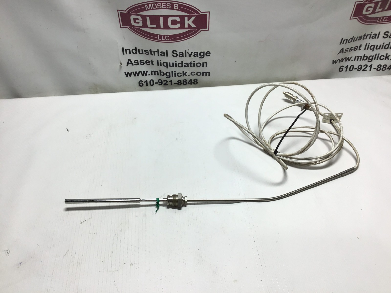 Unbranded M12-A Temperature Sensor Input Range -50 to 0°C Output Range 3-15PSI