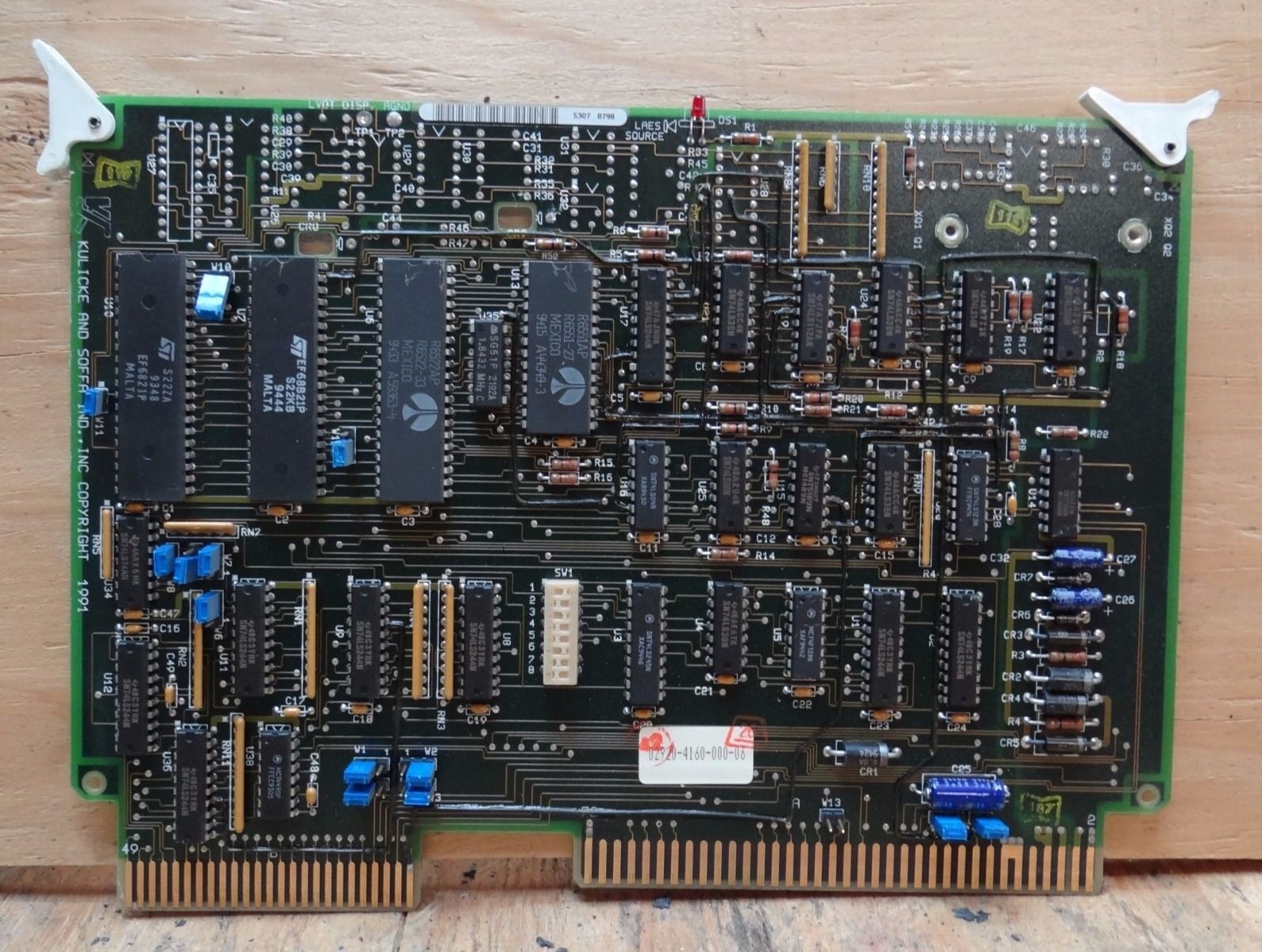 KULICKE & SOFFA CONTROL BOARD 4160  ..  02920-4160-001-02