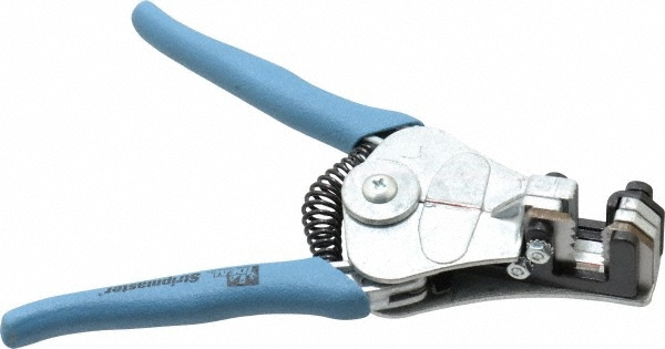 Ideal 22 to 14 AWG Capacity Automatic Wire Stripper 7" OAL, Plastic Cushion H...