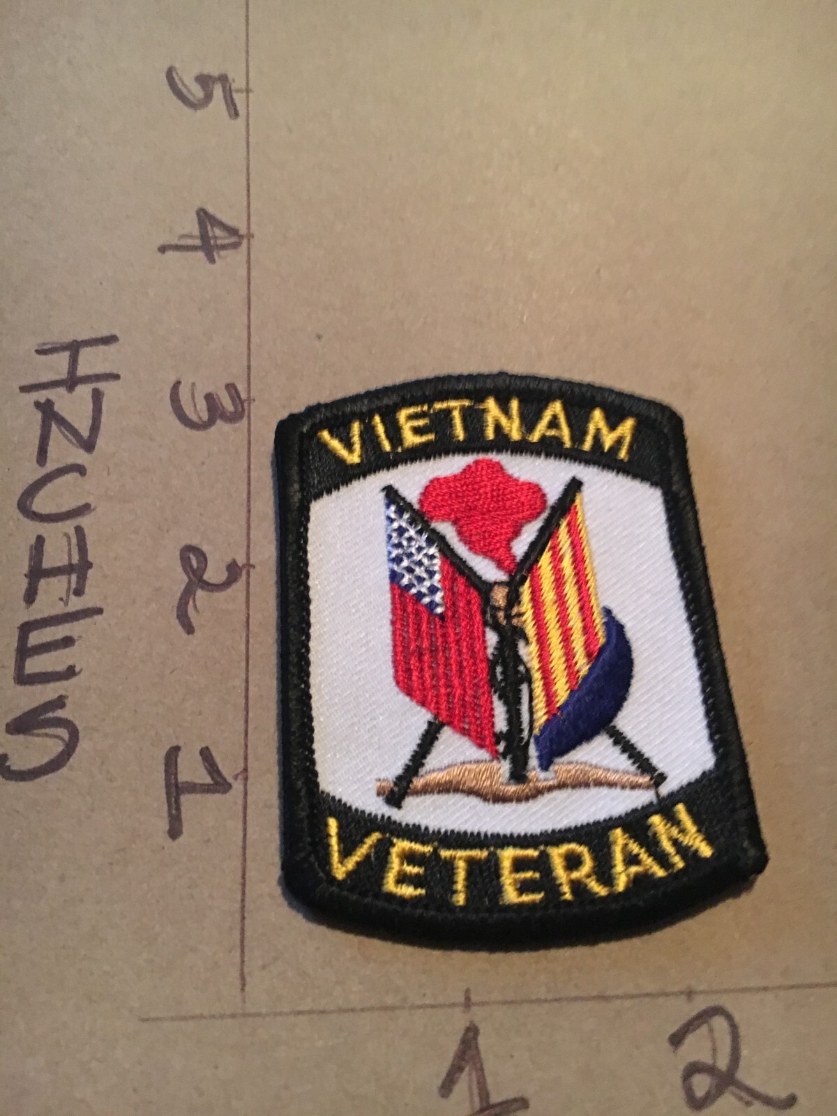 Vietnam War Veteran 3" Patch 4/24/25 modern