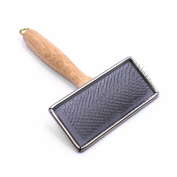 Pro Finish Slicker Dog Grooming Brush Slick Coat Long Fur