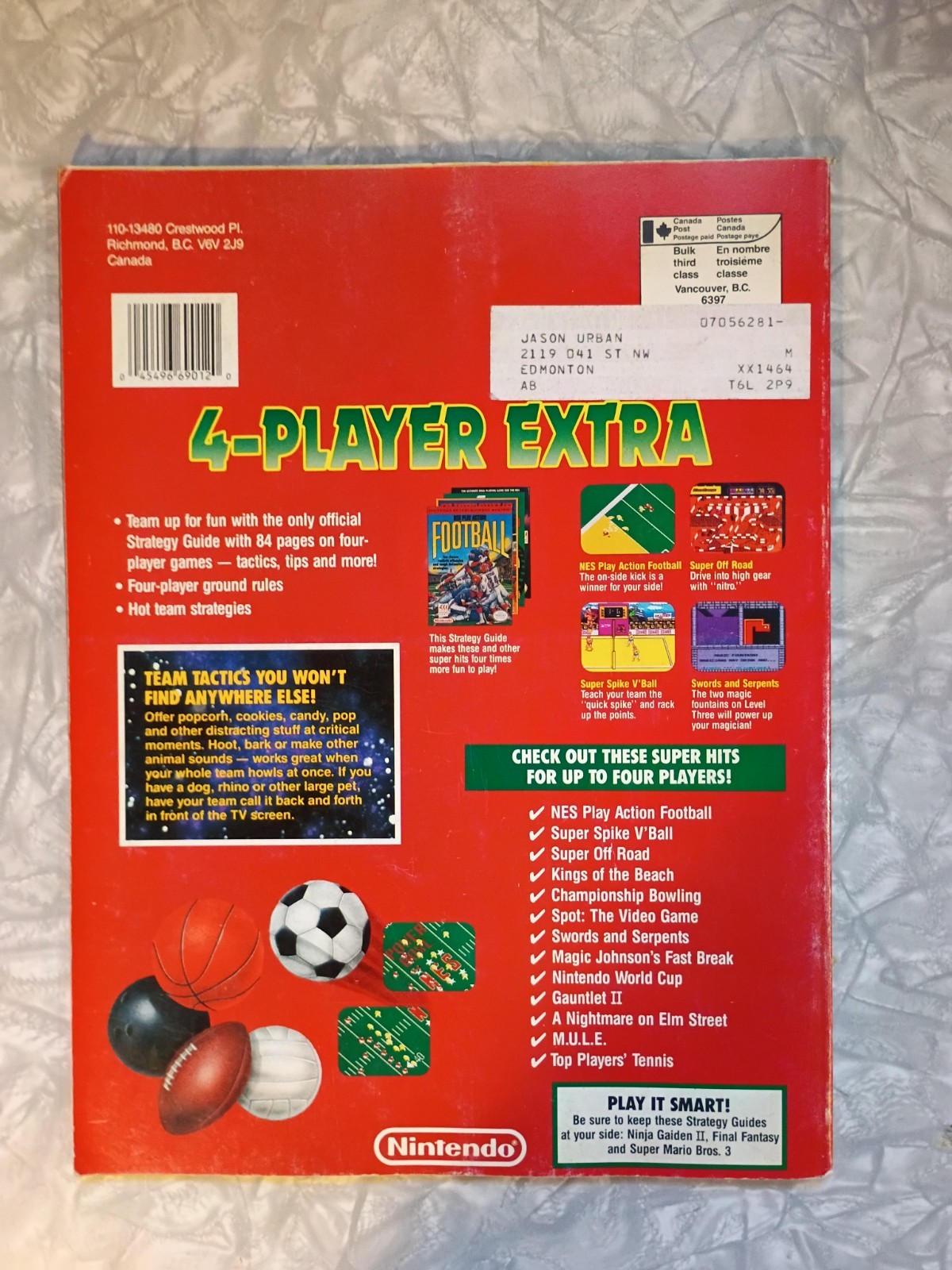 Nintendo Power Volume 19 Strategy Guide 1990