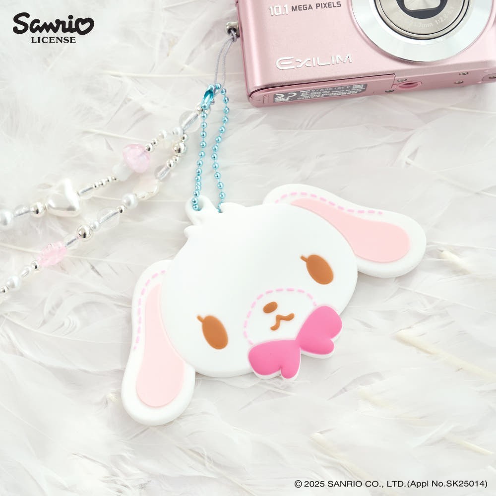 SugarBunnies Silicone Hand Mirror Keyring Shirousa