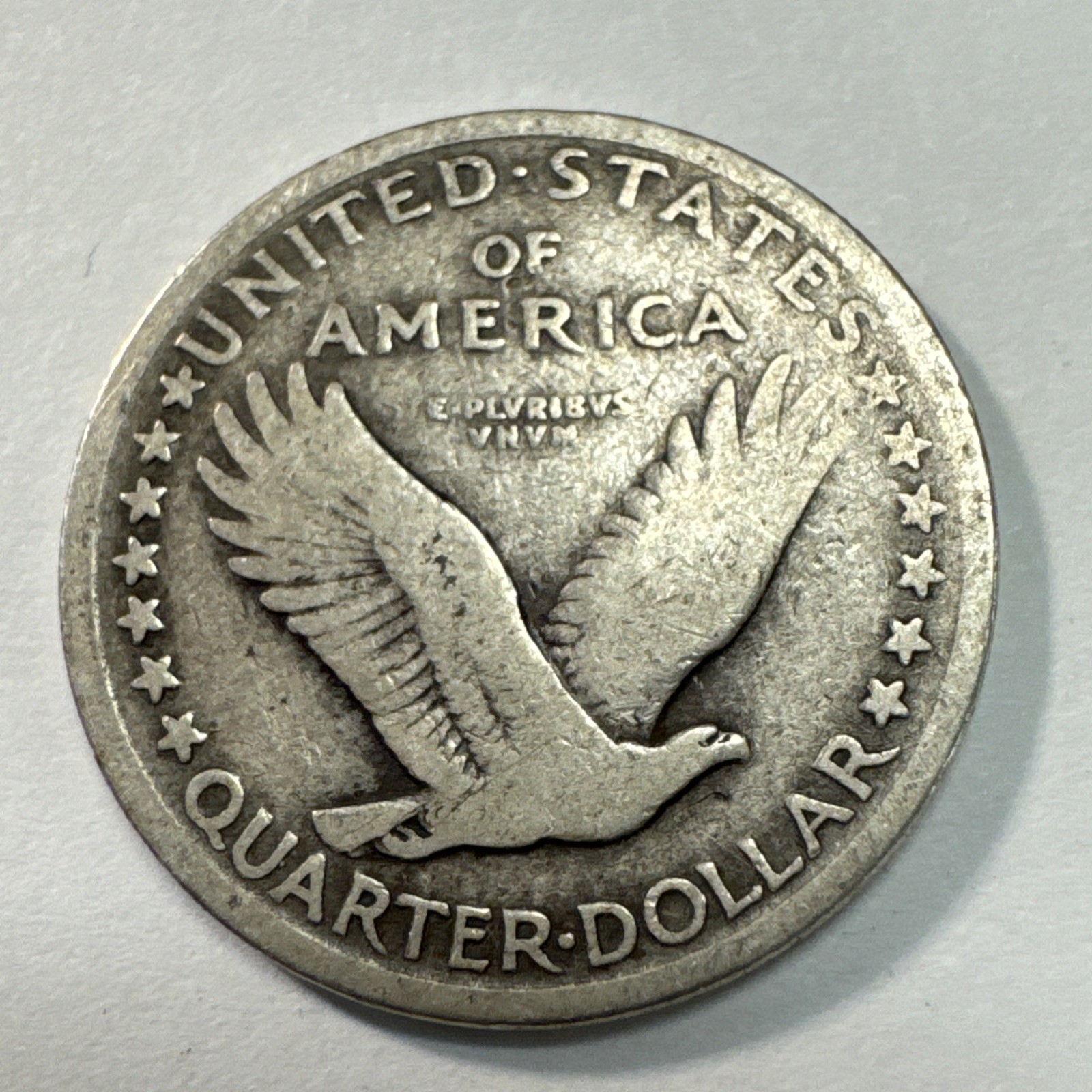 1917 Type 1 Standing Liberty Quarter VG