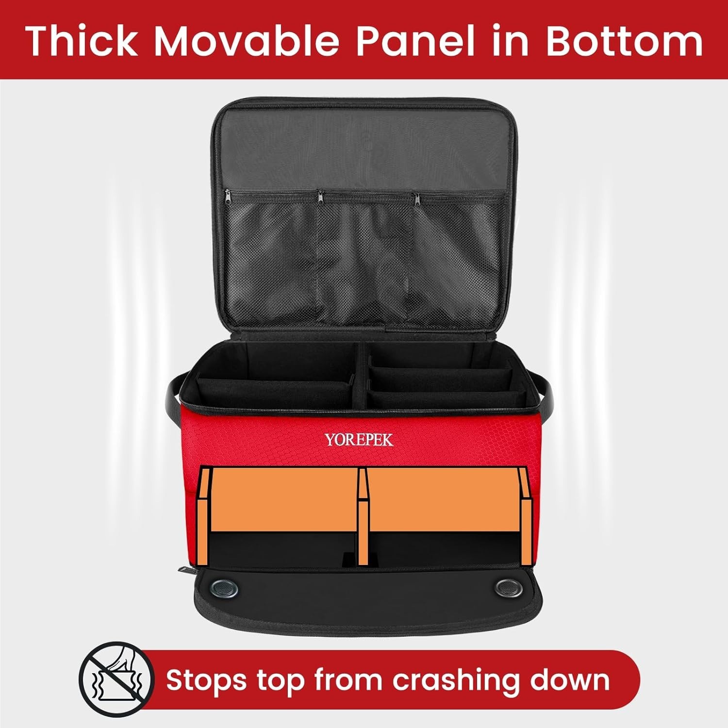 Adjustable Golf Trunk Organizer - Ideal Gifts for Golfers, Space-saving Design