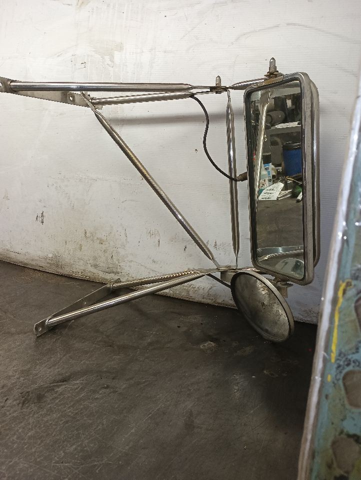 1994 Peterbilt 379 Right Passenger Side View Mirror Heated Stainless (11328126