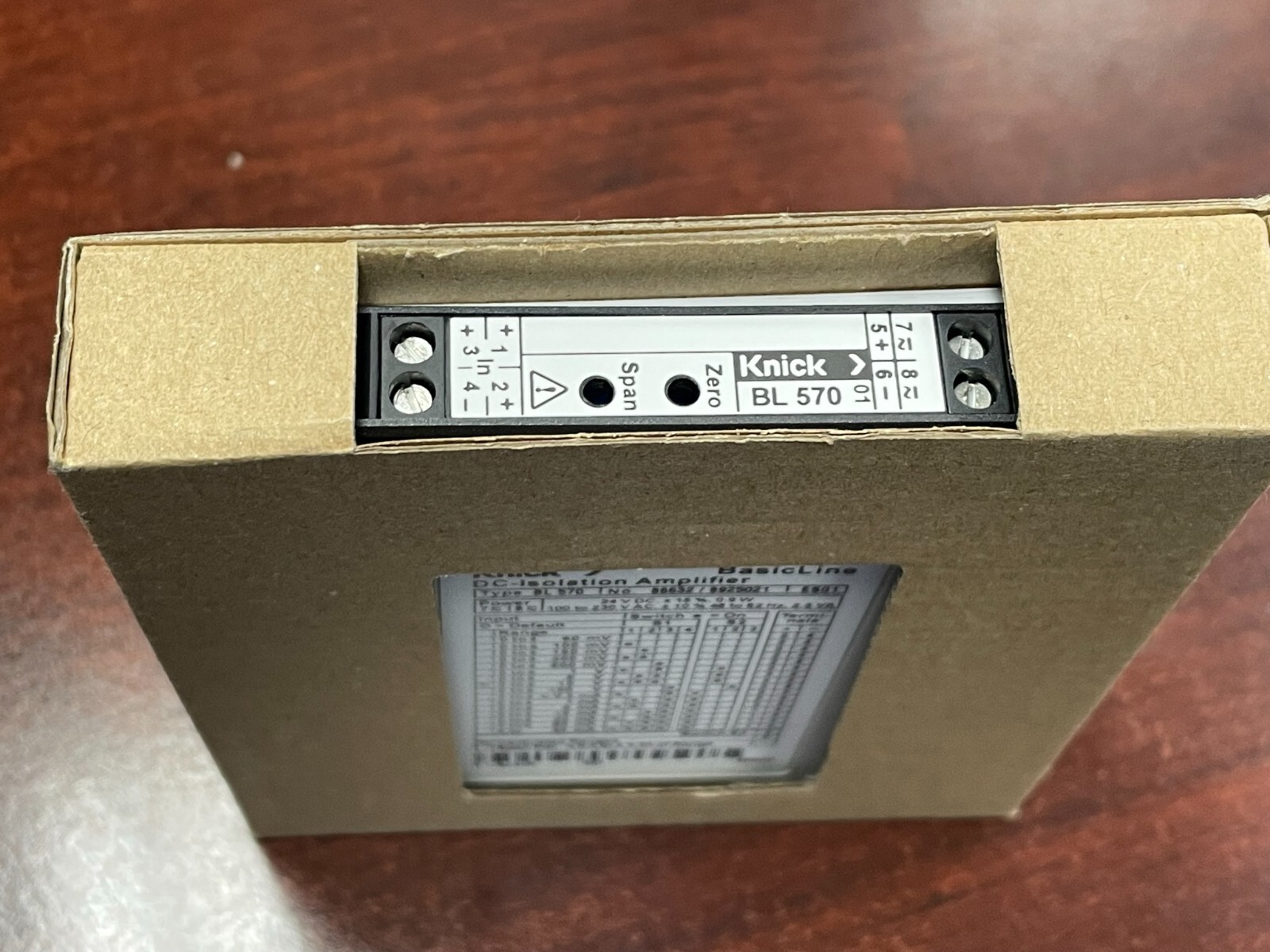 NEW Knick BL570 UNIVERSAL ISOLATION AMPLIFIER