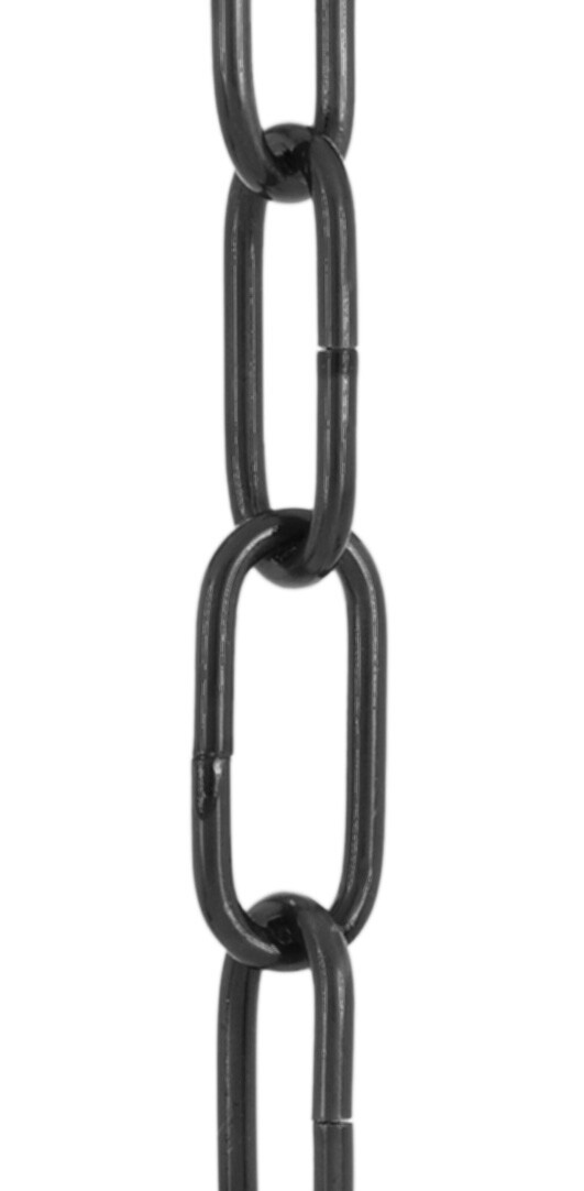 NEW:  SOLID BRASS SATIN BLACK FINISH CHANDELIER CHAIN 1 YARD  8 GA. LAMP PARTS