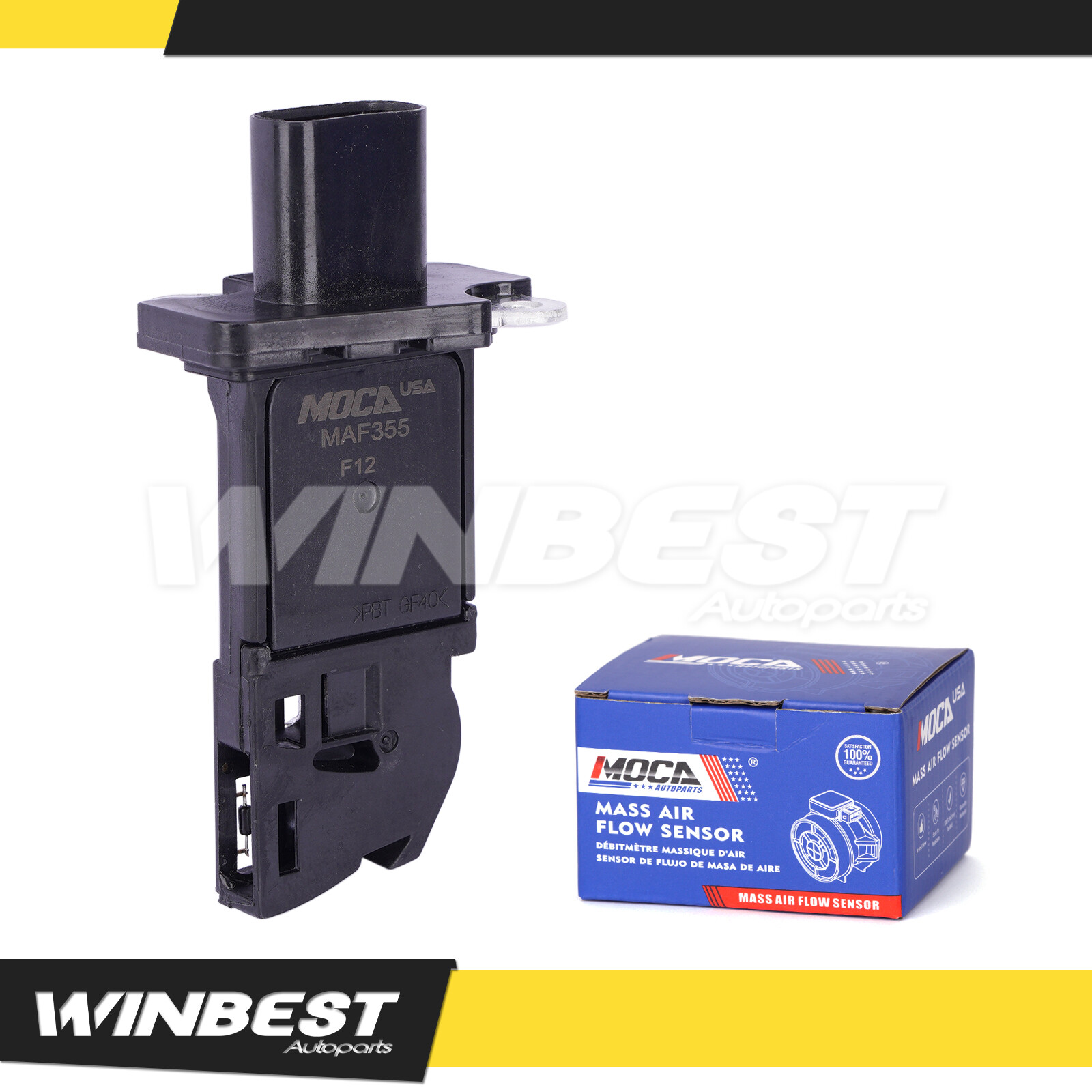Mass Air Flow Sensor for Ford Edge Explorer Fusion Lincoln MKZ MKT Land Rover