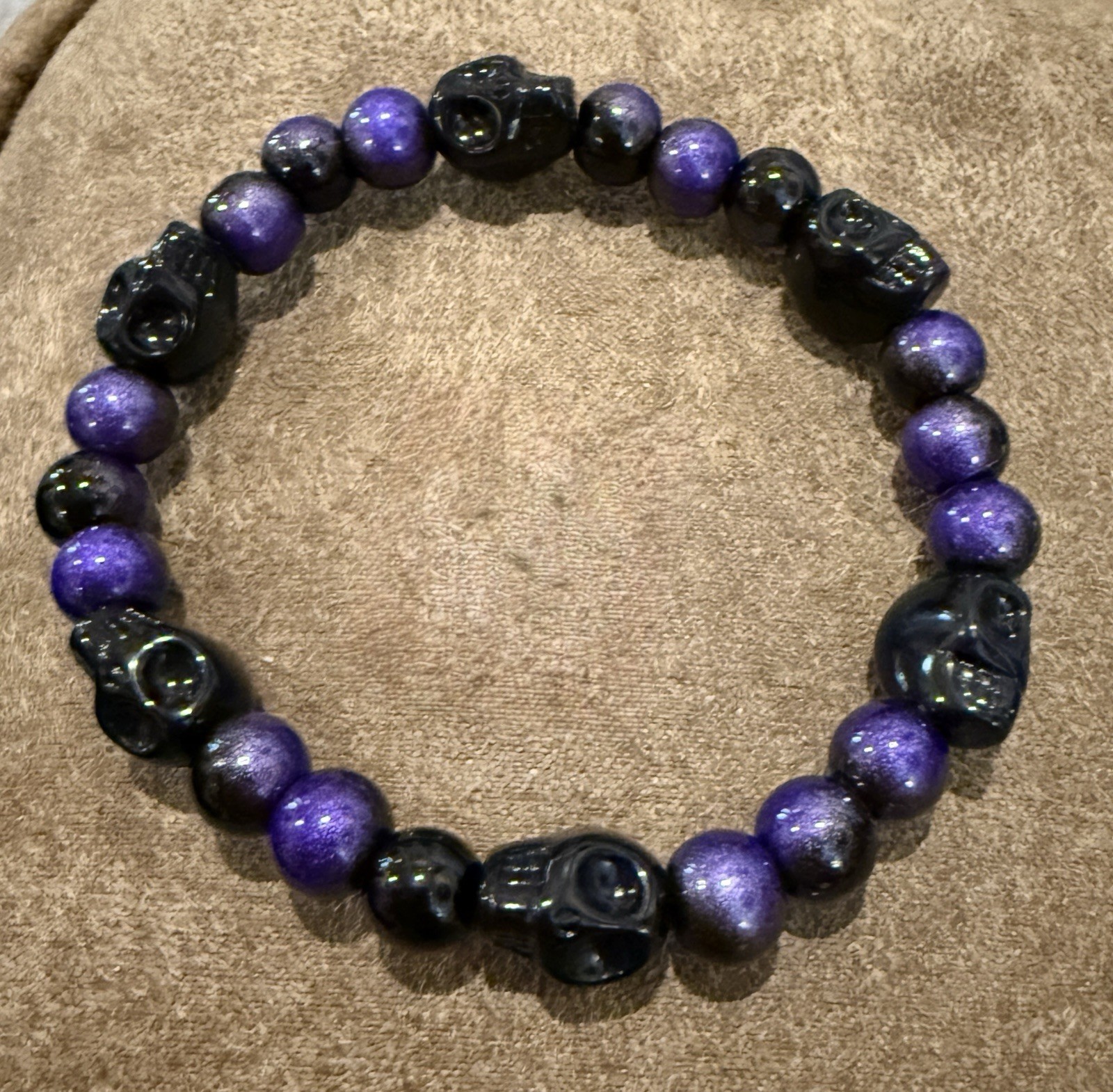 Gothic Skull Bracelet - One Of A Kind