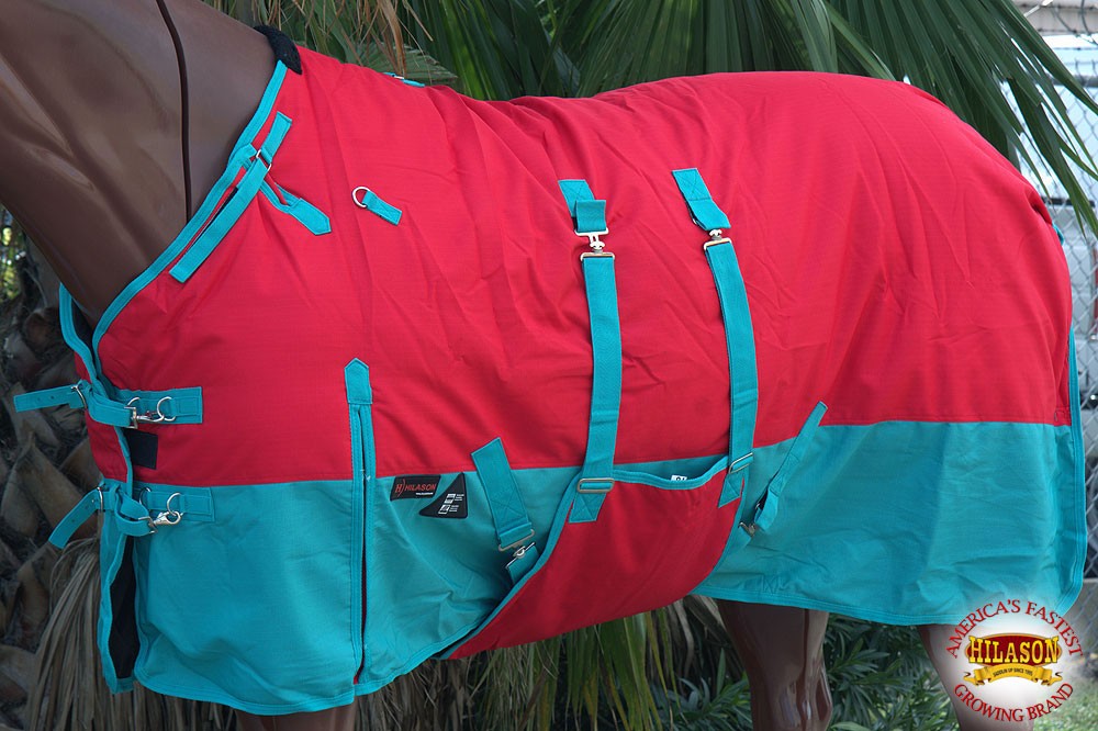 HILASON 1200D Waterproof Winter Horse Blanket Neck Cover Belly Wrap | Turnout