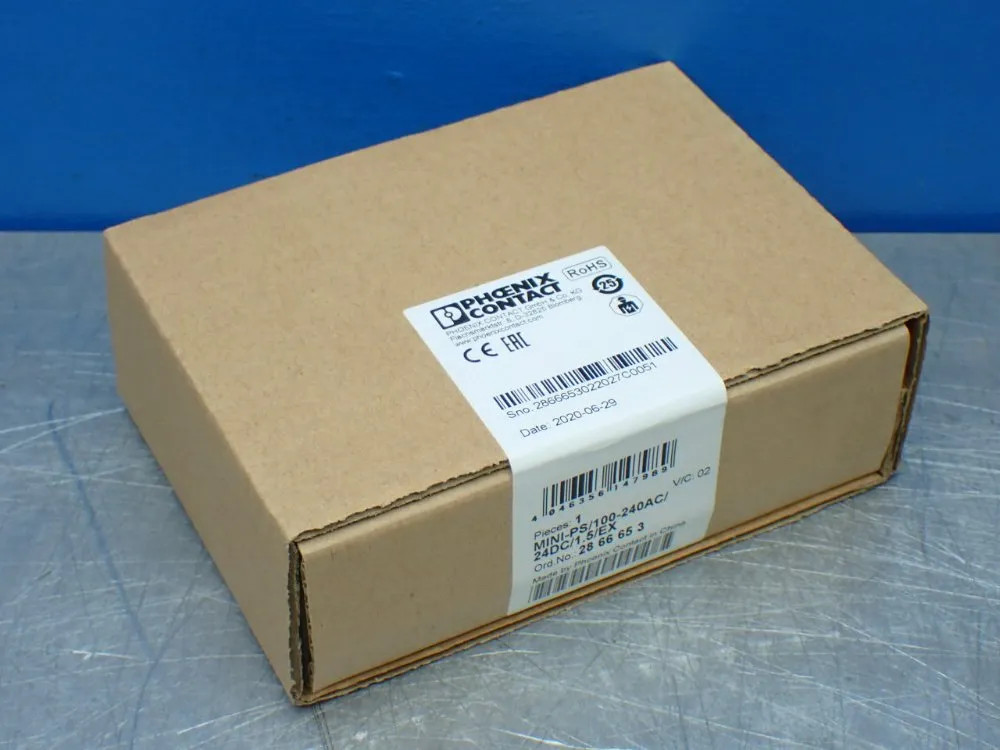 PHOENIX CONTACT MINI-PS/100-240AC/24DC/1.5/EX POWER SUPPLY UNIT 2866653