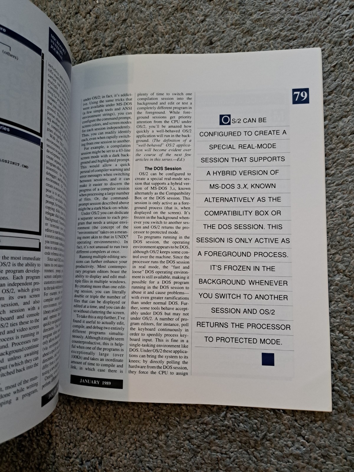 January 1989 Vol. 4 No. 1 Microsoft Systems Journal