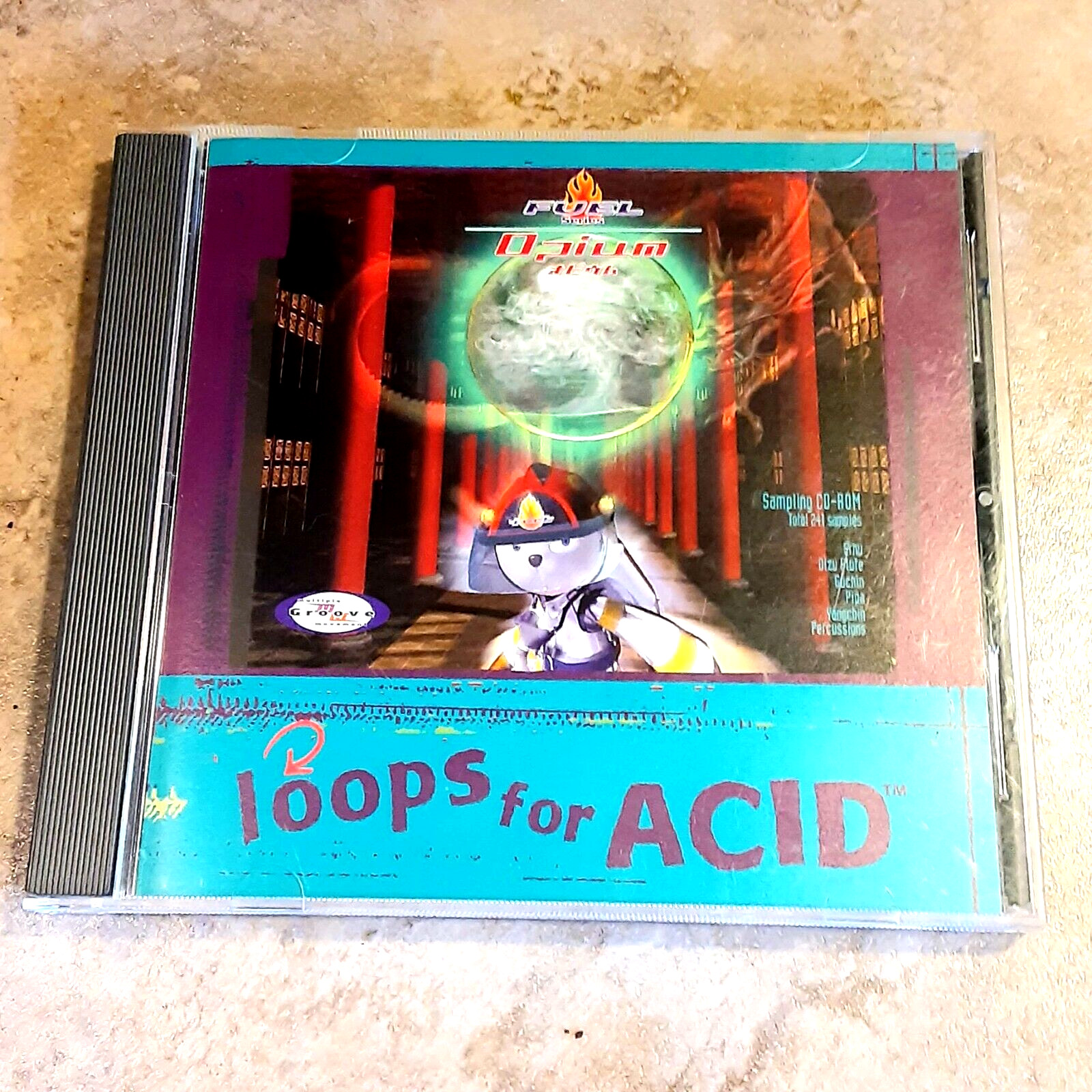 LOOPS FOR ACID ~ Fuel Series: Opium • CD-ROM (1998- SONIC FOUNDRY)