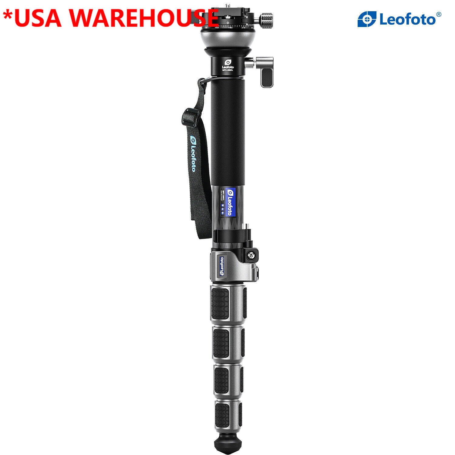 Leofoto MPC-366CL Carbon Fibre Multi-functional Monopod with Quick Positioning