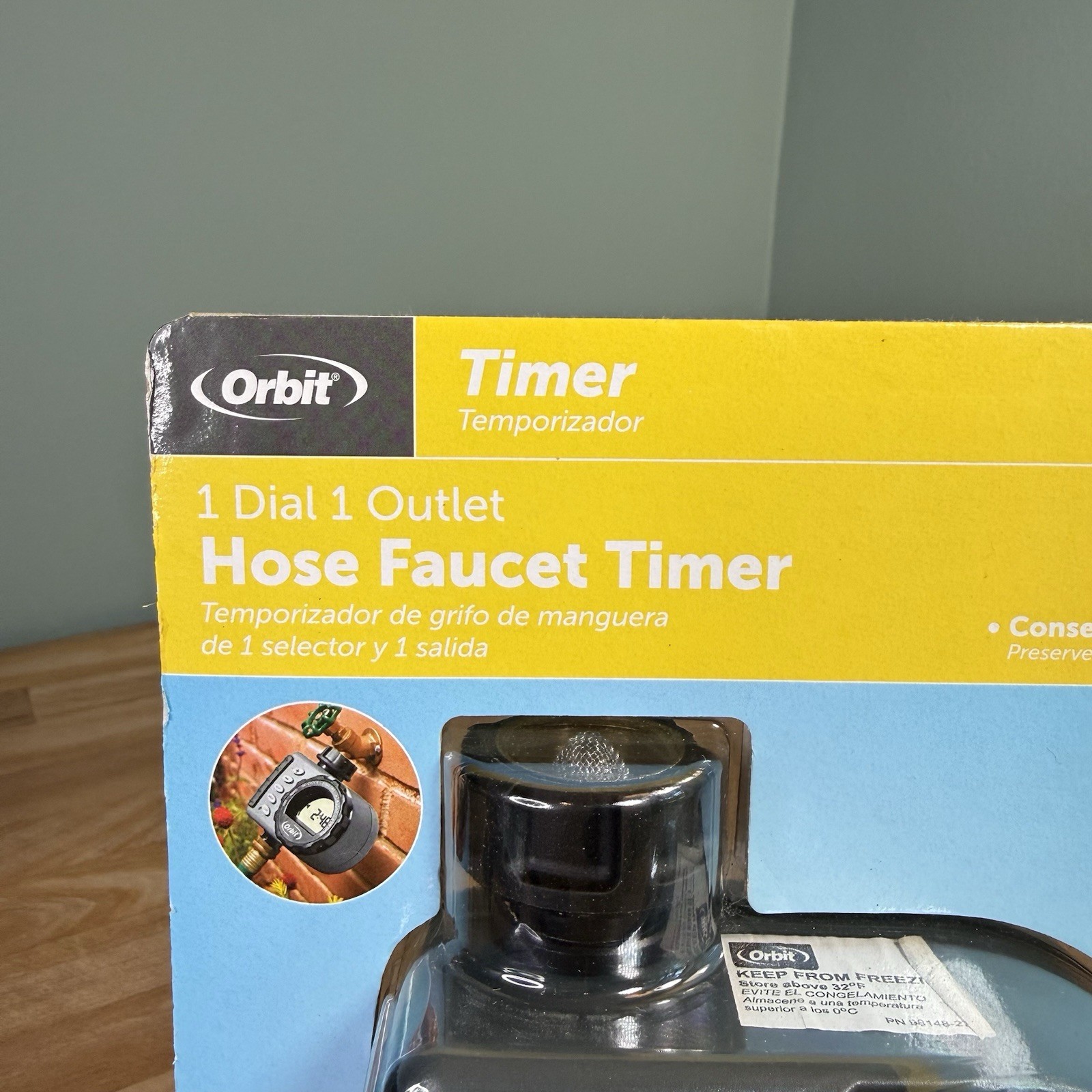 NEW Orbit 1 Dial 1 Outlet Water Timer Hose Faucet Interval Programing #24600 NIP