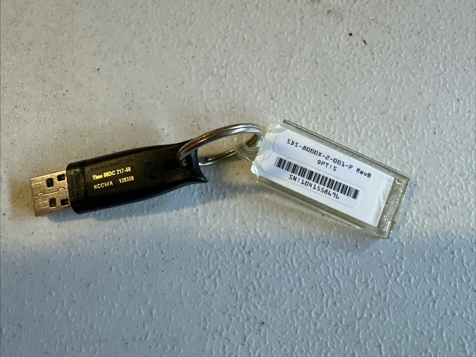 HASP  SDS-8000X-2-001-P REV B OPT:S USB SOFTWARE DONGLE 150-0003R Cognex