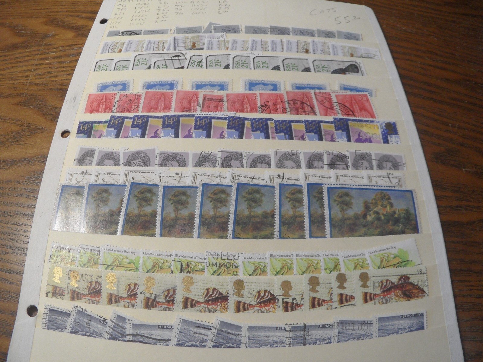 SB261 Postage Stamp lot of stamps worldwide
