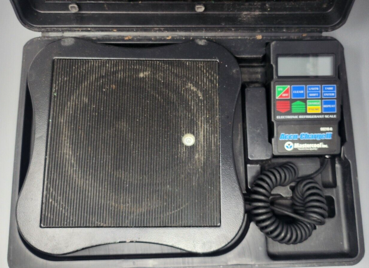 Mastercool Accu-Charge II Programmable Refrigerant Scale Model 98210-A