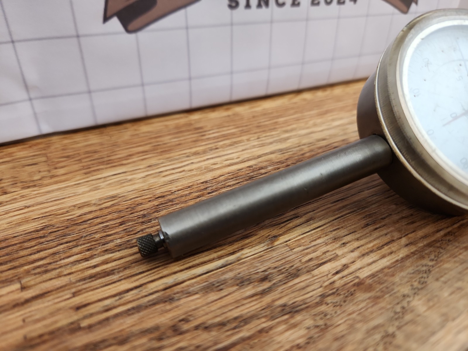 Kafer Long Range Dial Indicator, 0-2.5" Range