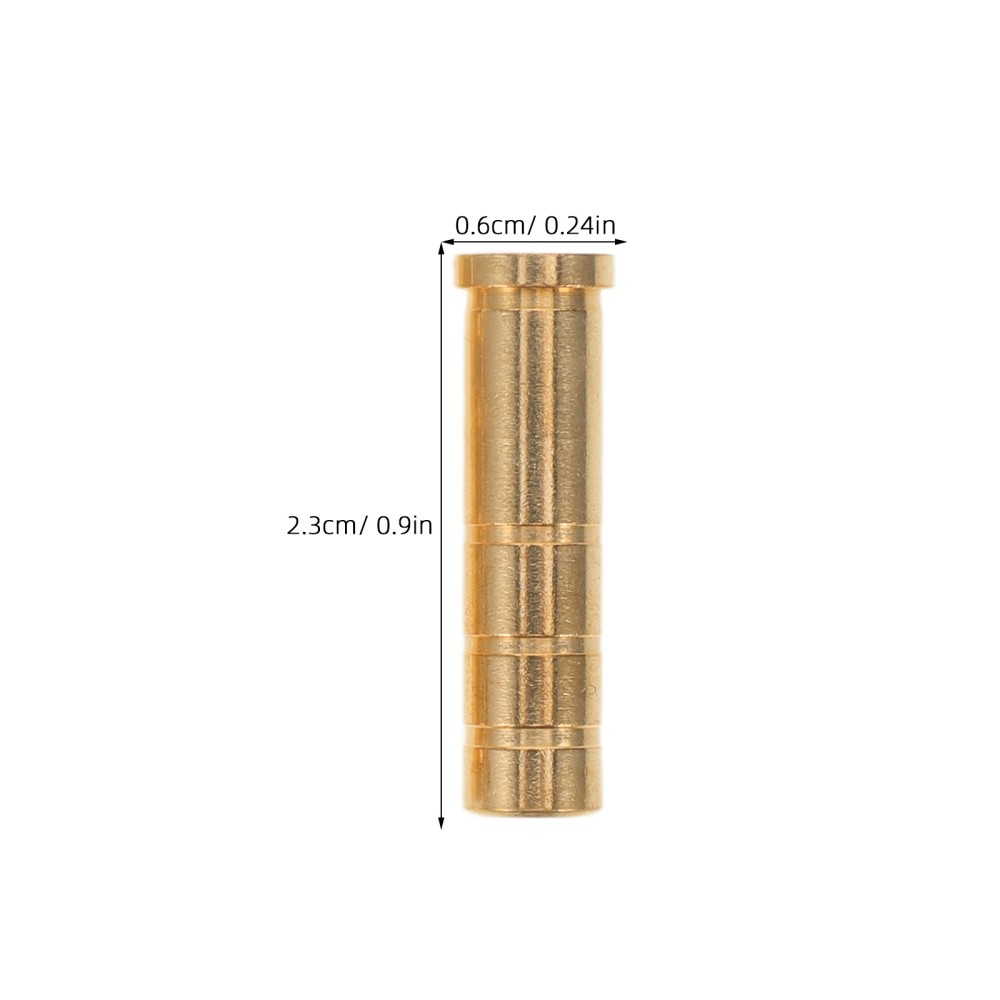 12 Pcs Arrow Connection Seat Points Insert Inserts Archery Brass