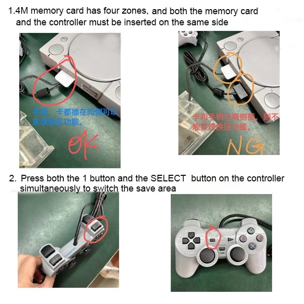 4MB PS1 Memory Card for