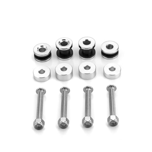 Docking Hardware Kit for Sissy Bar Luggage Rack - Compatible with Harley