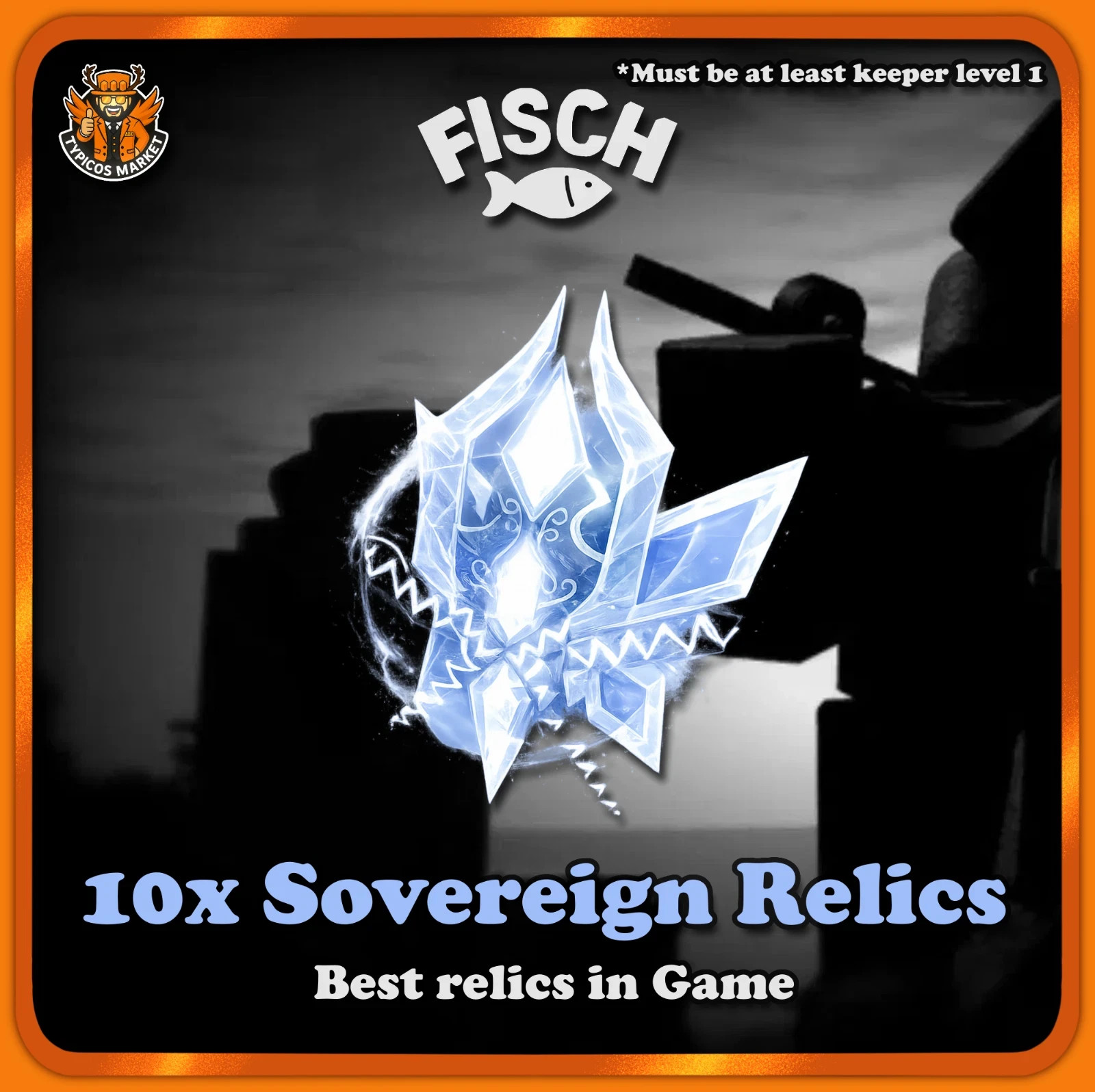 [FISCH] 10 Sovereign Relics - [New Best Relic/ Enchant Update / Keepers Altar🌀]