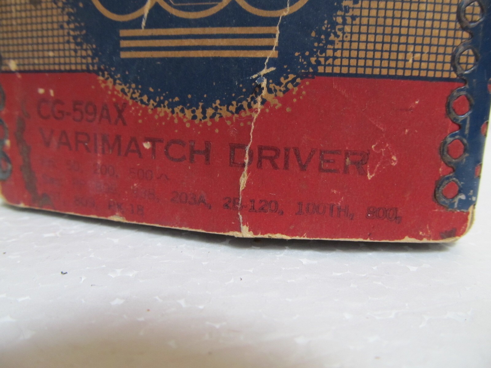 UTC Model CG-59AX VARIMATCH DRIVER Transformer