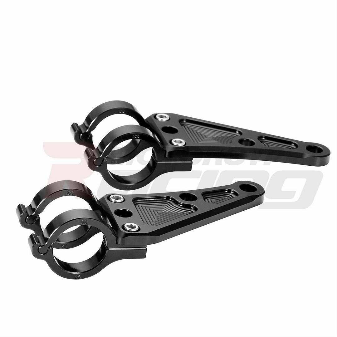 US Direct Ship Universal Motorbike Headlight Mount Bracket 49mm