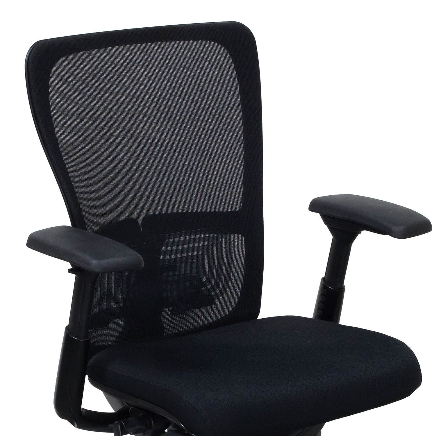 Haworth Zody Mesh Back Task Chair Black Adjustable Ergonomic Forward Tilt