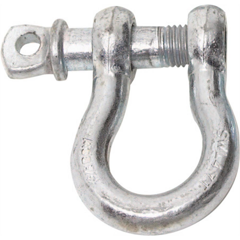 Smittybilt 13046 1/2" D-Ring - 2 Ton Rating - Zinc