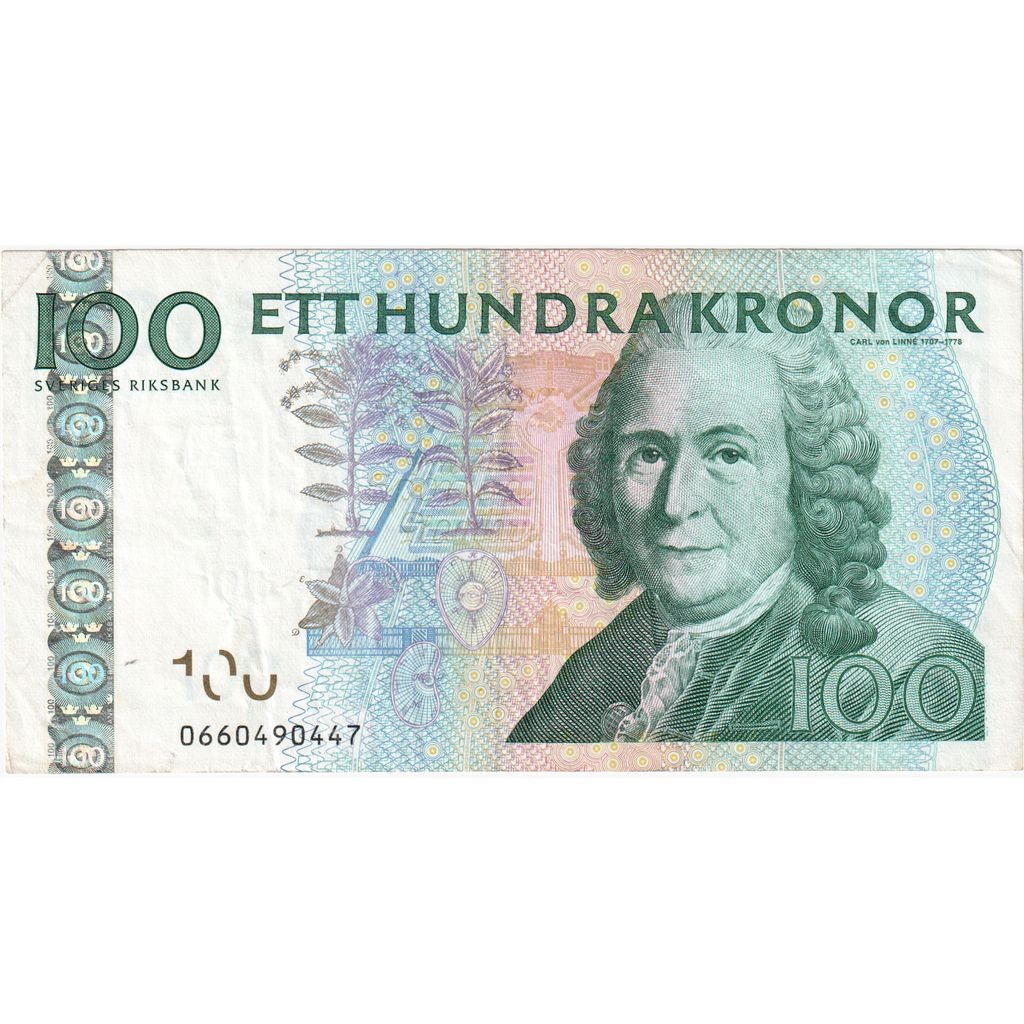 [#377540] Sweden, 100 Kronor, 2010, AU