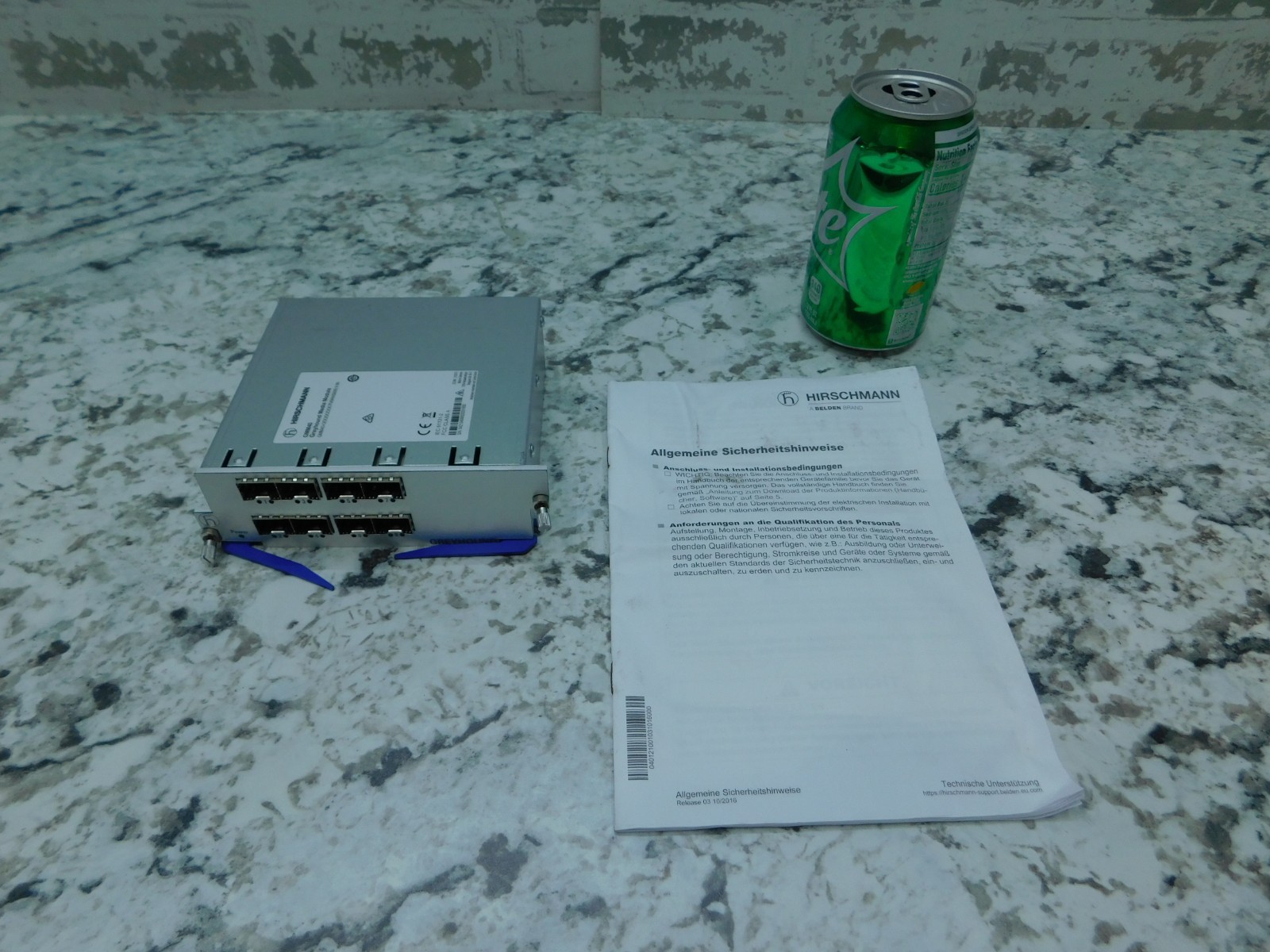 NEW Hirschmann GMM40 Greyhound Gigabit Ethernet Media Module 8 Ports  NEW