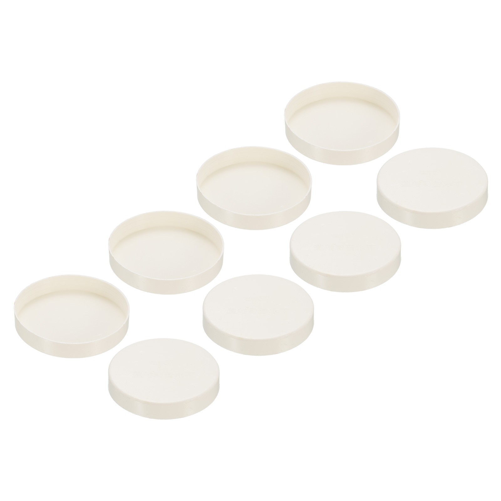 8 Pcs End Caps, PVC Tube Insert End Plug, for Garden(for 75mm ID)