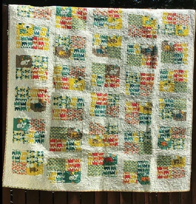 Circus Time Quilt Pattern- A Fat Quarter Quilt