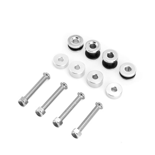 Docking Hardware Kit for Sissy Bar Luggage Rack - Compatible with Harley
