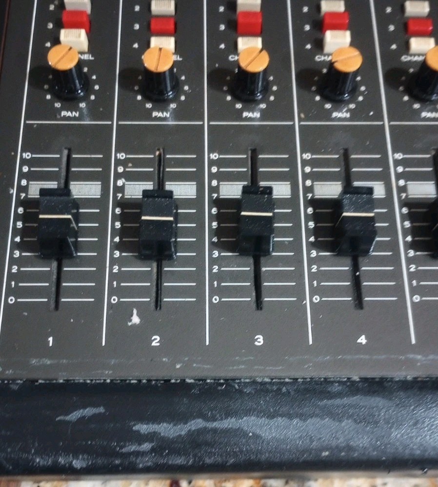 Teac Model 2A Audio Mixer & MB-20 Meter Bridge Multitrack Series